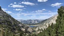 Heart Lake as viewed from Selden Pass